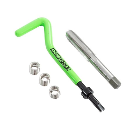 Great Neck OEMTOOLS 3/8 in. Stainless Steel Non Locking Helical Thread Repair Kit UNC 3/8 - 16 in. 25606